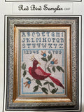 THREE SHEEP STUDIO "Red Bird Sampler" Design by Rose Clay, Counted Cross Stitch Pattern, Chart, Pattern Only