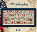 THE CALICO CONFECTIONERY "1776 Sampling" Counted Cross Stitch Pattern, Chart, Patriotic, 4th of July, Pattern Only