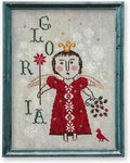 MISS PRIM "Winter Angel - Christmas" Counted Cross Stitch Pattern, Christmas, Winter, Pattern Only