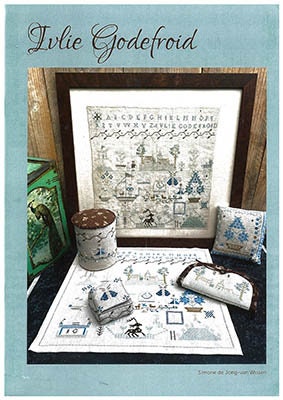Atelier Soed Idee "Ivlie Godefroid" Counted Cross Stitch Pattern, Chart, 5 Patterns, Reproduction Sampler, Pattern Only