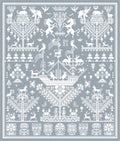 LONG DOG SAMPLERS "High & Dry"  Counted Cross Stitch Pattern  Sampler, Chart, Pattern Only