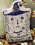 MISS PRIM "Goode Witch Matilda" Counted Cross Stitch Pattern, Halloween Whimsy, Pattern Only