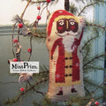 MISS PRIM "Sweet Santa" Counted Cross Stitch Pattern, Christmas , Winter, Pattern Only