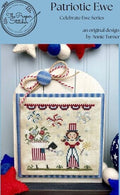 THE PROPER STITCHER "Patriotic Ewe" Counted Cross Stitch Pattern, Sampler, Chart, Pattern Only