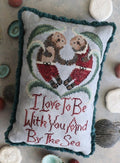 THE BLUE FLOWER "Summer Valentine" Counted Cross Stitch Pattern, Chart, Bird, Pattern Only