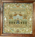 Moira Blackburn Traditional Sampler Chart "Bee Hive Sampler" Counted Cross Stitch Pattern, Chart, Sampler, Pattern Only