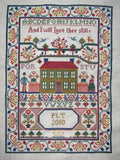 Moira Blackburn Traditional Sampler Chart "Scottish Love Sampler" Counted Cross Stitch Pattern, Chart, Sampler, Pattern Only