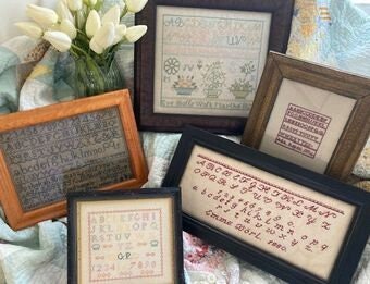 JBW DESIGNS "A Collection of Petite Samplers" Counted Cross Stitch Pattern, Chart, Needlework Market 2024, 12-Page Booklet, Pattern Only