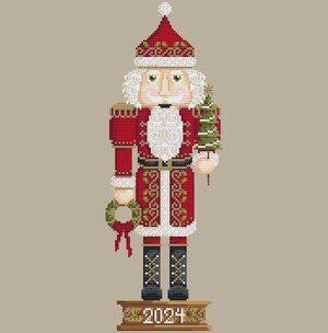 SHANNON CHRISTINE DESIGNS "2024 Nutcracker" Counted Cross Stitch Pattern, Chart, Christmas, Pattern Only