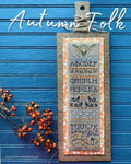 HANDS ON DESIGN "Autumn Folk", Counted Cross Stitch, Chart, Thanksgiving, Autumn, Pattern Only