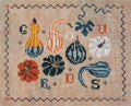 MISS PRIM "Just Gourds" Counted Cross Stitch Pattern, Fall, Thanksgiving, Chart, Pattern Only