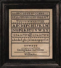 Hands Across the Sea Samplers "Georgiana Caroline Williams" Counted Cross Stitch Pattern, Sampler, Pattern Only