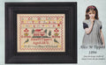 Hands Across The Sea Samplers "Alice M Tippett 1894" Counted Cross Stitch Pattern, Reproduction English Sampler, Pattern Only