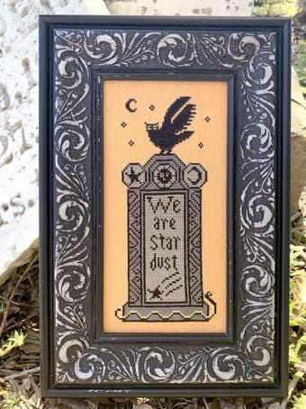 CARRIAGE HOUSE SAMPLINGS "Stardust"  Counted Cross Stitch Pattern, Chart, Halloween, Pattern Only