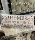 THE SCARLETT HOUSE "Home Is Where My Samplers Are" Counted Cross Stitch Pattern, Chart, Needlework Marketplace 2024, Pattern Only