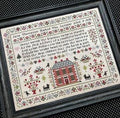 The SCARLETT HOUSE "Jane Thompson 1838" Counted Cross Stitch Pattern, Chart, Needlework Marketplace 2024, Pattern Only