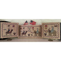Running with Needles & Scissors "Going To Vote"  Counted Cross Stitch Pattern  New Series  Needlework Marketplace 2024, Pattern Only