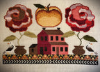 THE ARTSY HOUSEWIFE "Seagulls Love Peaches" Counted Cross Stitch Pattern, Chart, Pattern Only