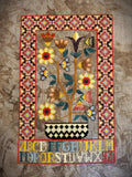 THE ARTSY HOUSEWIFE "The Flower Pot Sampler" Counted Cross Stitch Pattern, Chart, Pattern Only