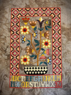 THE ARTSY HOUSEWIFE "The Flower Pot Sampler" Counted Cross Stitch Pattern, Chart, Pattern Only