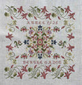 Reflets de Soie ~ Berthe Gazon 1925 ~ Counted Cross Stitch Pattern, Chart, Antique French Sampler Reproduction, Pattern Only