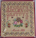 Reflets de Soie ~ Le Marquoir de Martha ~ Counted Cross Stitch Pattern, Chart, Antique French Sampler Reproduction, Pattern Only