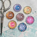 MY BIG TOE "Rosetta Assorted Needle Minder"  Needlework Expo 2024  Needleminder