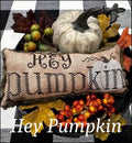 THE SCARLETT HOUSE "Hey Pumpkin" Counted Cross Stitch Pattern, Autumn, Needlework Marketplace 2024, Pattern Only