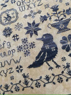 Pansy Patch Quilts and Stitchery "Black Bird Sampler" Counted Cross Stitch Pattern, Needlework Marketplace 2024