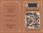 THE ARTSY HOUSEWIFE "Blue Moon" Counted Cross Stitch Pattern, Chart, Needlework Marketplace 2024, Pattern Only