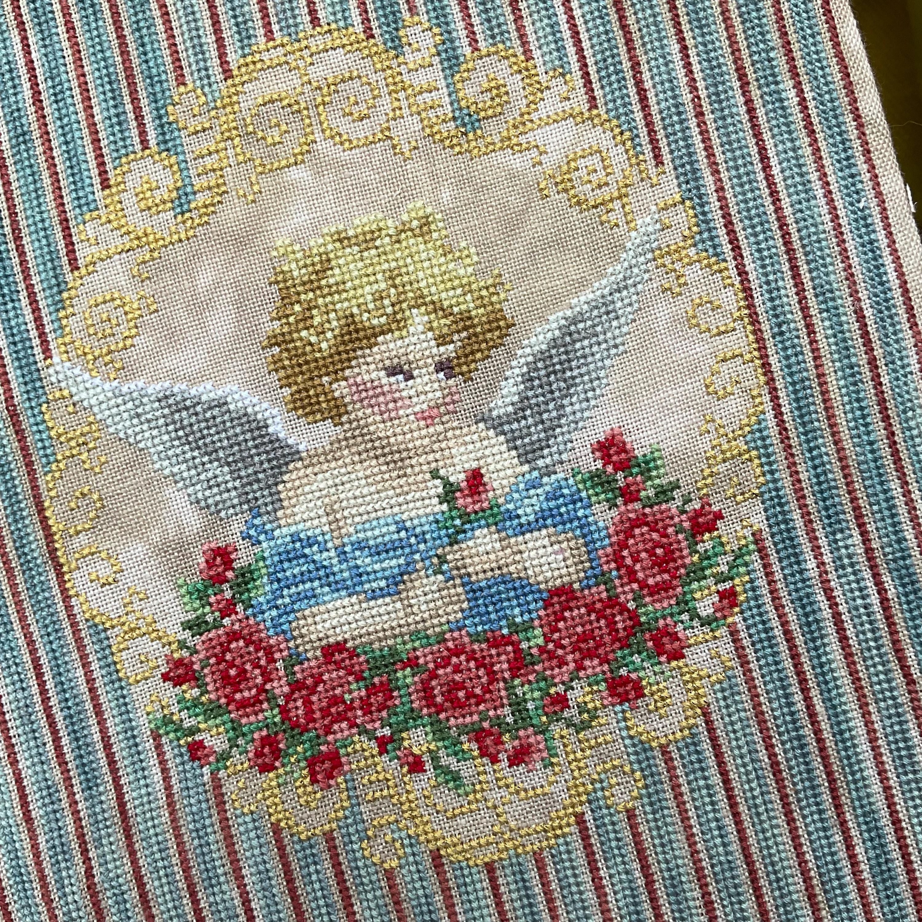 DIRTY ANNIE'S "My Angel" Counted Cross Stitch Pattern, Chart, Needlework Marketplace 2024, Pattern Only