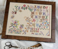 ERICA MICHAELS "Anna Funk" Counted Cross Stitch Pattern, Reproduction Sampler, Pattern Only