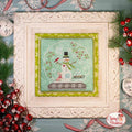 CHERRY BLOSSOMS "Snow Days" Counted Cross Stitch Pattern, Chart, Winter, Snowman, Needlework Marketplace 2024 Release, Paper Pattern