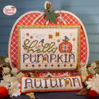 CHERRY BLOSSOMS "Hello Pumpkin" Counted Cross Stitch Pattern, Chart, Needlework Marketplace 2024  EXCLUSIVE Release, Paper Pattern