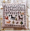 LUCY BEAM Love In Stitches "Dog Days Sampler" Counted Cross Stitch Pattern, Animal Sampler Series, Needlework Marketplace 2024, Pattern Only