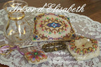 Reflets de Soie ~ "Tresor d'Elisabeth ~ A Beaded Design" Beaded Mini Kit, Chart, Needlework Marketplace 2024