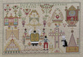 Reflets de Soie ~ Cezarine Guerin ~ Counted Cross Stitch Pattern, Chart, Antique French Sampler Reproduction, Pattern Only