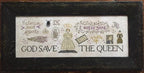 SHAKESPEARE'S PEDDLER "God Save The Queen" Counted Cross Stitch Pattern, Victoria & Albert, Chart, Pattern Only
