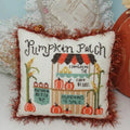 KIRALYNS NEEDLEARTS "Pumpkin Patch" Counted Cross Stitch Pattern, Fall, Pattern Only