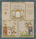 LITTLE HOUSE NEEDLEWORKS "Sun, Moon and Stars" Counted Cross Stitch Pattern, Pattern Only