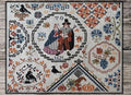 TWIN PEAK PRIMITIVES "Thanksgiving Quaker" Counted Cross Stitch Pattern, Autumn, Fall, Sampler, Needlework Marketplace 2024, Pattern Only
