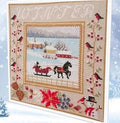 TWIN PEAK PRIMITIVES "Winter" Counted Cross Stitch Pattern, Christmas, Needlework Marketplace 2024, Pattern Only