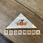 HAYSTACK STITCHING "Fall Bookmark KIT" Counted Cross Stitch Pattern by Caroline Seldon, Chart, Full Kit
