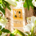 JERSEY GIRL STITCH Co. "Lillies For Suzanne Pin Set"  Decorative Hand Beaded Pins  2 Per Set