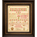 Hands Across the Sea Samplers "Pollie Gay 1894" Counted Cross Stitch Pattern, Reproduction Sampler, Pattern Only