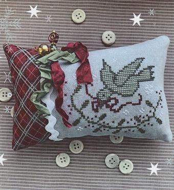 STITCHES BY ETHEL "Holly" Counted Cross Stitch Pattern, Chart, Christmas, Winter, Needlework Marketplace 2024, Pattern Only
