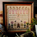 THE WISHING THORN "Clogwyn in Spring Sampler"  Counted Cross Stitch Pattern  Beautiful!, Pattern Only
