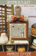 PRIMROSE COTTAGE STITCHES "Autumn Alphabet" Counted Cross Stitch Pattern, Fall, Autumn, Chart, Pattern Only