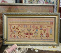 QUAINT ROSE NEEDLEARTS "Anna Milerin 1786" Counted Cross Stitch Pattern, Sampler, Chart, Pattern Only