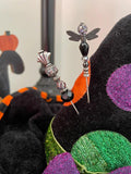 JERSEY GIRL STITCH Co. "Dragonflies of the New Moon Pin Set"  Decorative Hand Beaded Pins  2 Per Set